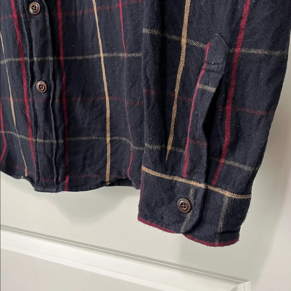 J. Crew Midweight Flannel Workshirt Large